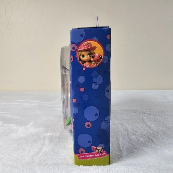 Hasbro Littlest Pet Shop #1849 Snake Blythe Pink Red Spots Stripes LPS NEW 2010 - Picture 7 of 8